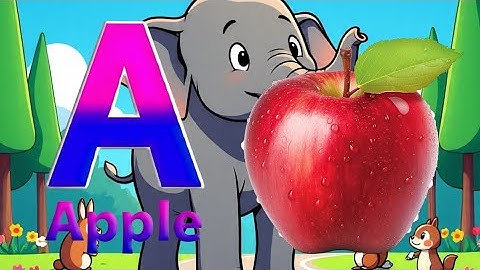 Phonics Song 2 with TWO Words in 3D - A For Airplane - ABC Alphabet Songs With Sound for Children438