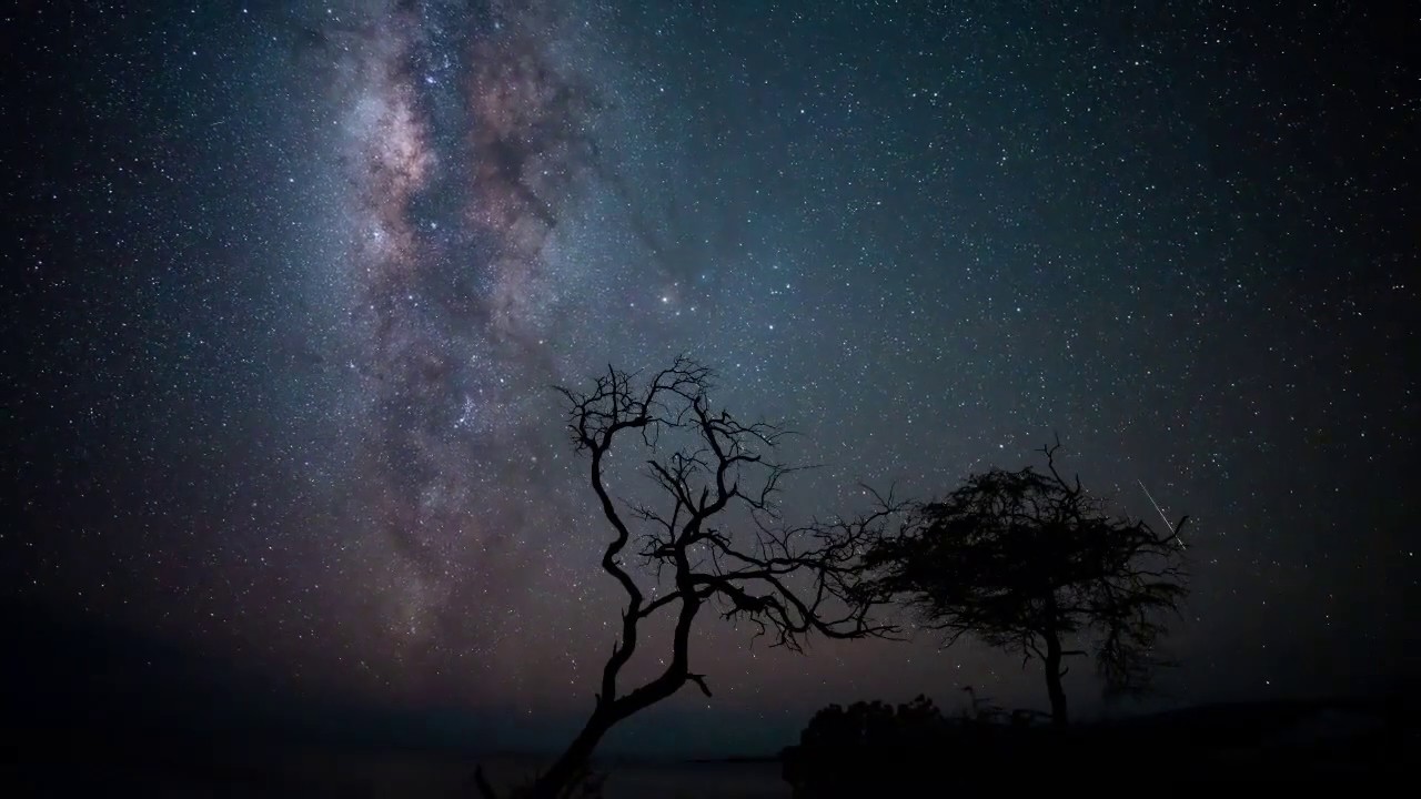 Incredible Milky Way Time Lapse: Maui Hawai'i - YouTube