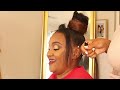 I’ve had this video for almost a year 😂 2 buns and a bang with synthetic bundles