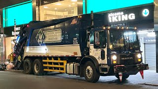Waste Connections Mack MRU McNeilus Rear Loader in Manhattan by trashmonster26 3,430 views 5 months ago 6 minutes, 31 seconds