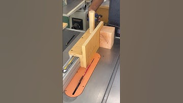How to - Table Saw Tenoning Jig