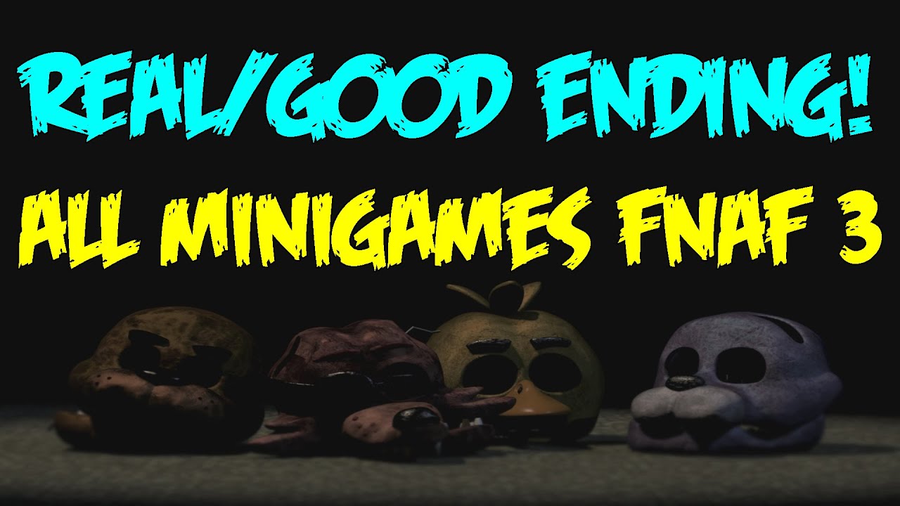 fnaf 3 (bad ending)minigame springtrap