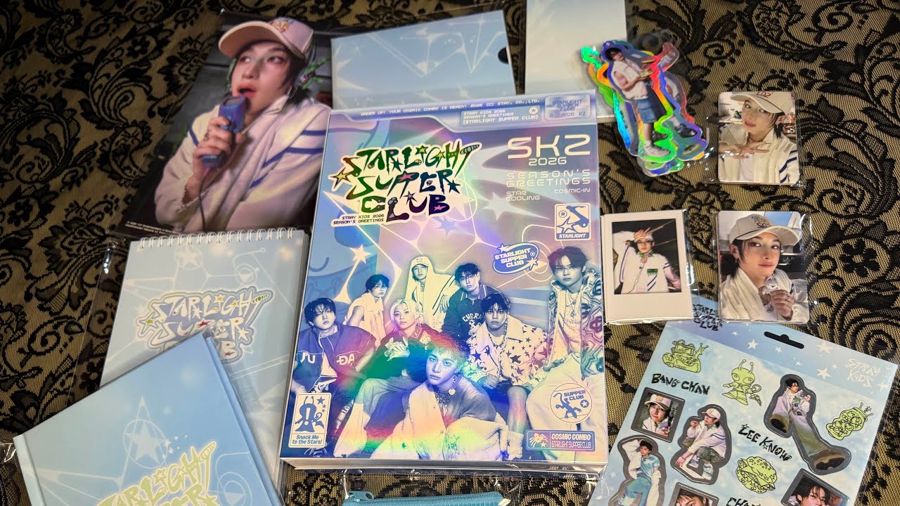 Stray Kids Unboxing - Starlight Super Club Season’s Greetings 2026