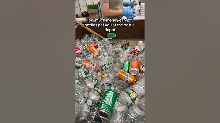 Ile pieniędzy można uzyskać z 275 poddanych recyklingowi butelek? 👀