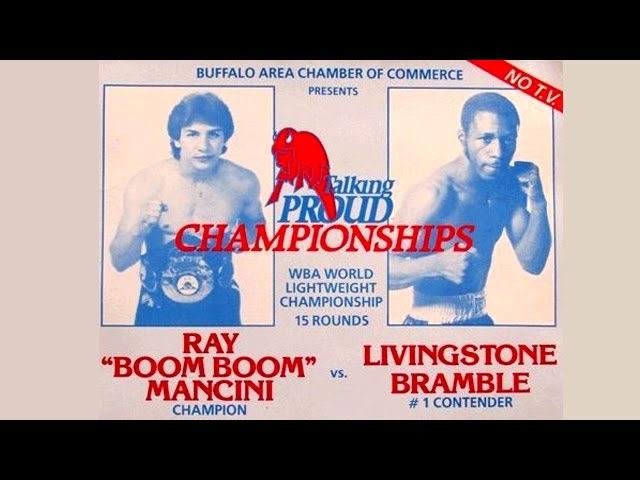 Boom Boom Booms Lightweight Champ Ray Mancini Wins Big Sports