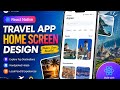 React Native Travel App UI Design | Beautiful Home Screen Tutorial