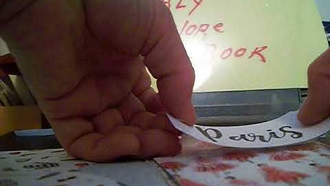 EASY Envelope Flip Book Tutorial for    PART 2