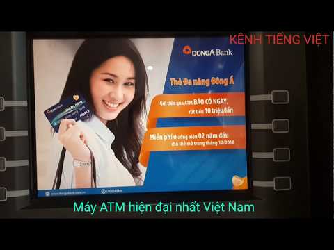 Máy ATM gửi tiền trực tiếp hiện đại nhất Việt Nam-The most modern ATM in Vietnam | Foci