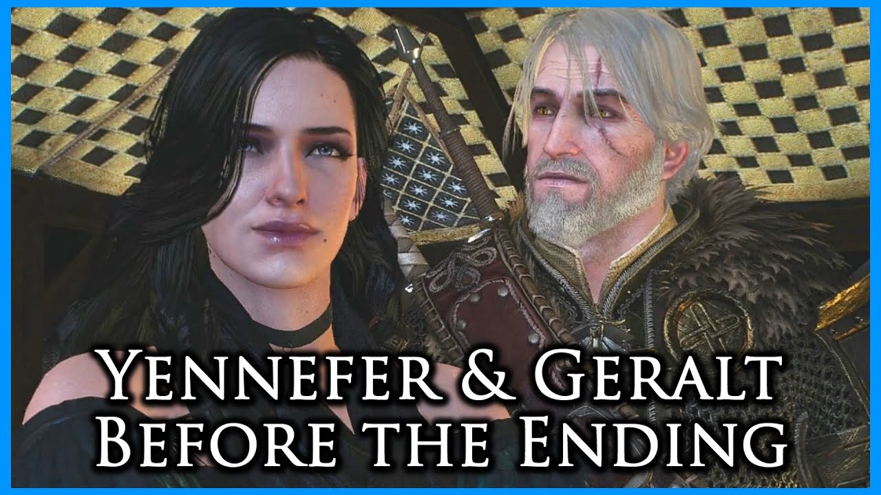 Witcher 3 Yennefer S Last Romance Scene Before The Ending Youtube