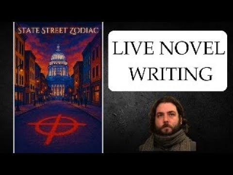 [1] LIVE Novel Writing - State Street Zodiac - New Release at Madison Night Market October 16th 2025