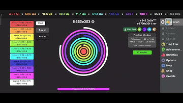 getting infinity in revolution idle 2 under 5 hours