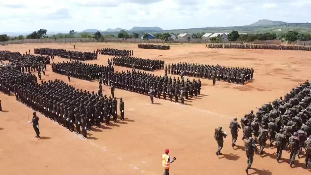 MWANZO MWISHO  KUAPISHWA ASKARI WA JWTZ RTS KIHANGAIKO