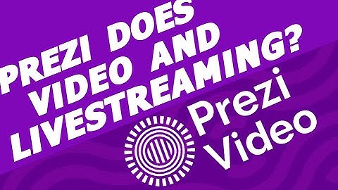 Prezi Does Video Now? AND.... Livestreaming? | Prezi Video Tutorial