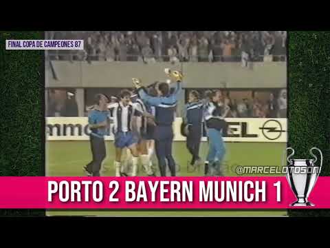 Final Copa de Campeones 1987: Porto vs Bayern Munich