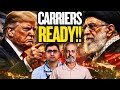 US Navy Carriers in Position in Middle East, What is Iran Plan? Trump Netanyahu Game I Manish Rai