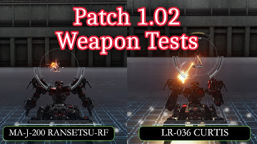 Testing the weapon changes - Armroed Core 6 Patch 1.02