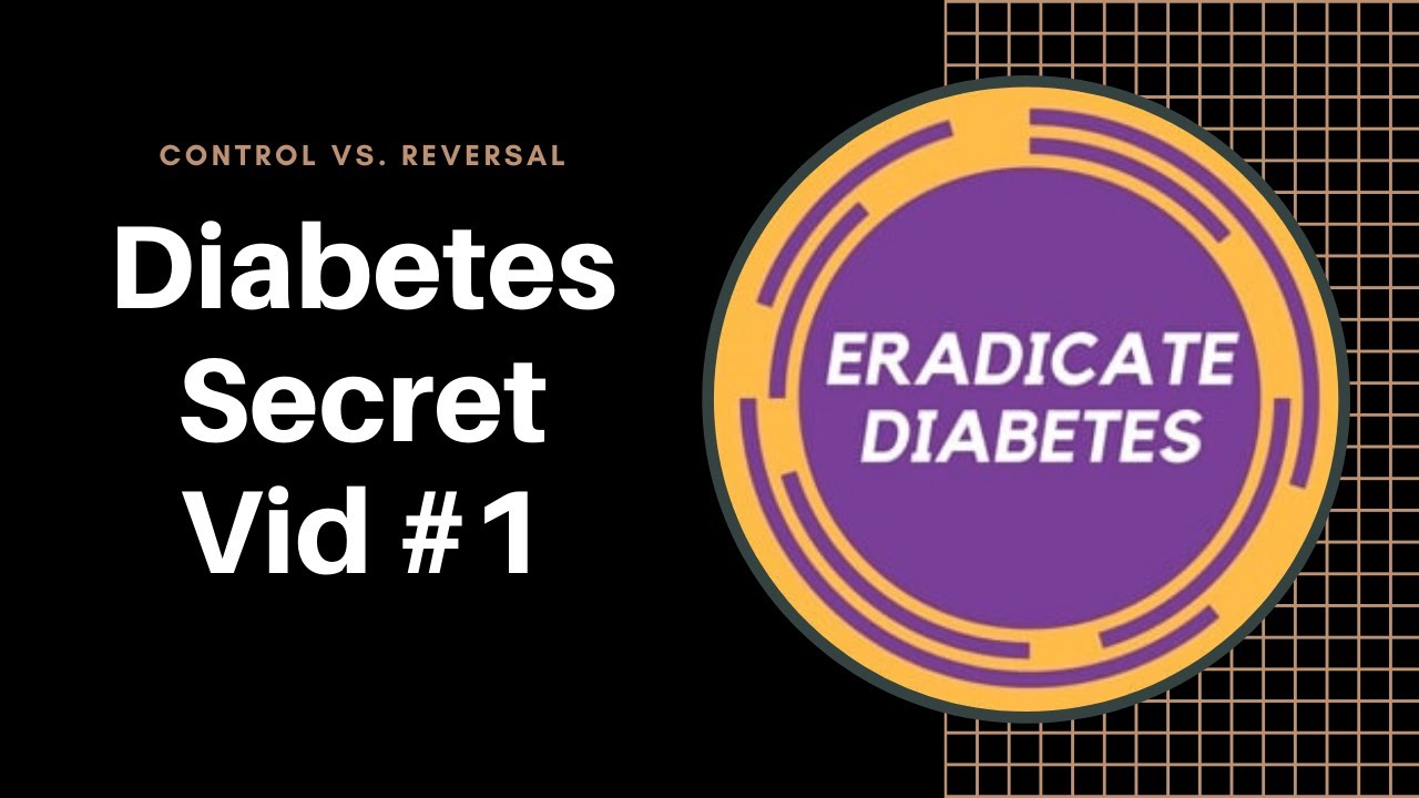 Secret of Diabetes world. Difference between diabetes control and ...