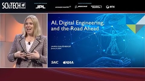 2024 AIAA SciTech Forum Opening Plenary - Lauren Knausenberger