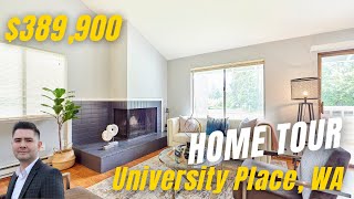 Tour This University Place, Wa Condo With Vaulted Ceilings