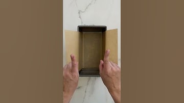 How to Line a Baking Pan with Parchment Paper