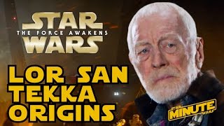 Lor San Tekka Origins (Canon) - Star Wars Minute