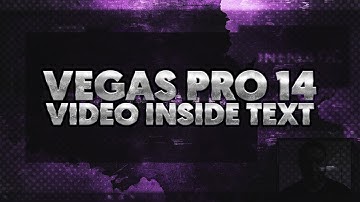 How To: Video/Image Inside Text in Vegas Pro 14