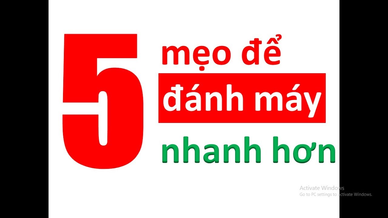 Học đánh máy tính bằng 10 ngón tay | Cách đánh máy tính 10 ngón CỰC NHANH !