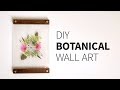 DIY Botanical Wall Art | How to