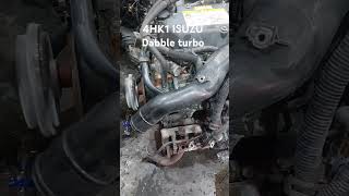 two-stage turbocharged and intercooled diesel engine. The two-stage turbocharger in the 4HK1#isuzu two-stage turbocharged and intercooled diesel engine. The two-stage turbocharger in the 4HK1#isuzu