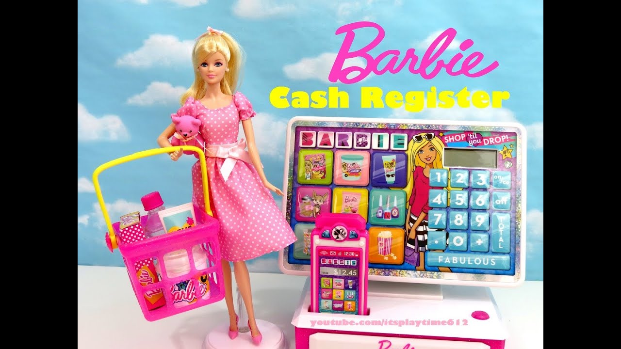 barbie doll cash register