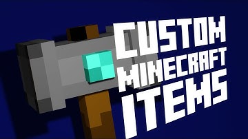 How to make Custom Items for Minecraft with Blockbench