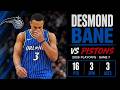 Desmond Bane 16 pts 3 threes 3 asts vs Pistons 2026 PO G7