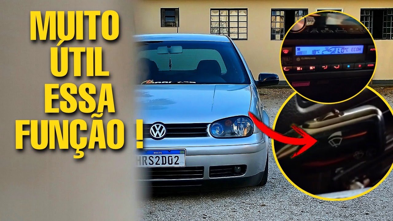 FUNÇÃO SECRETA NO GOLF MK4 MUITO ÚTIL NO SEU DIA A DIA! + CLIMATRONIC + DICAS ~ David  Miranda ~