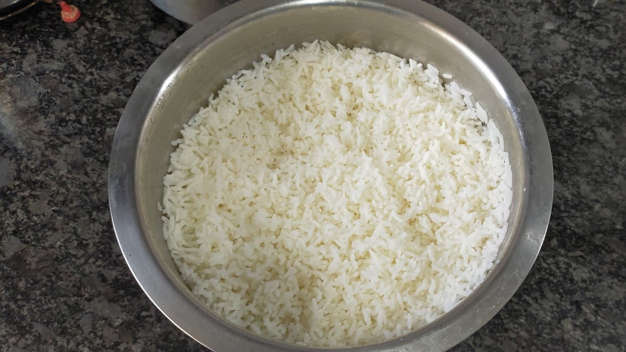 Cooking Rice Tamil How to make rice recipe in Tamil - YouTube