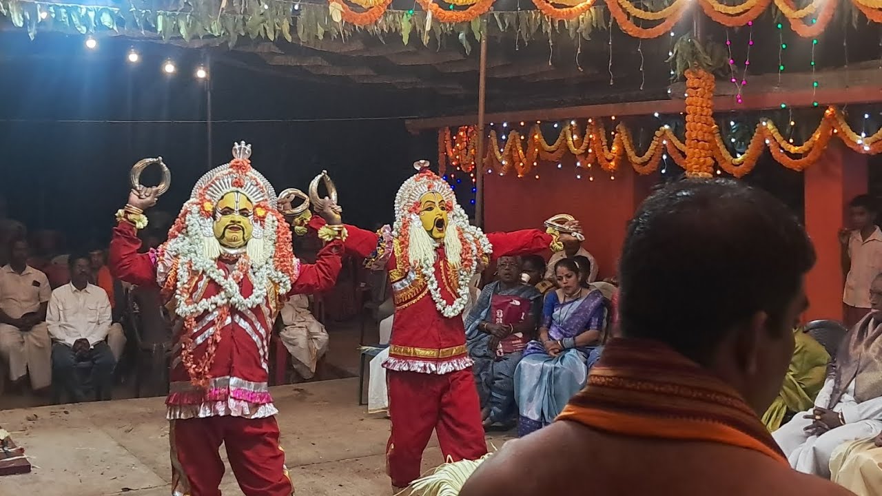 Jodu Panjurli Kola, Kundapura | ಮೂಡುವಾಲ್ತೂರು ನಾಗರಾಜ್ ಪಾಣರ್ ಮನೆ 