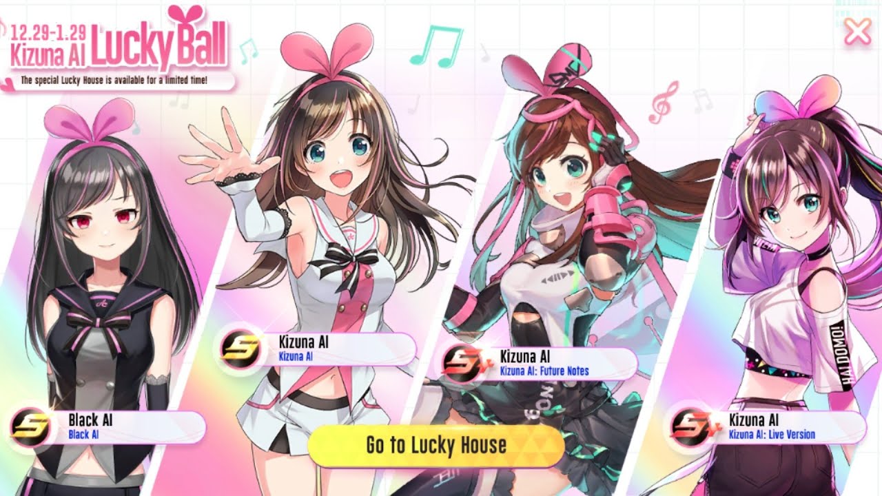 SUPER MECHA CHAMPIONS KIZUNA AI LUCKY HOUSE YouTube
