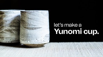 Making a Japanese Yunomi Teacup | Pottery Wheel Throwing and Trimming | Full process ASMR