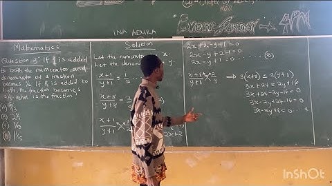 Most repeated post Utme questions by Nigerian universities on mathematics| Episode 2