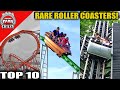Top 10 RARE & Unusual Roller Coasters