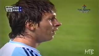Historic Day: Lionel Messi First Ever Match for Argentina