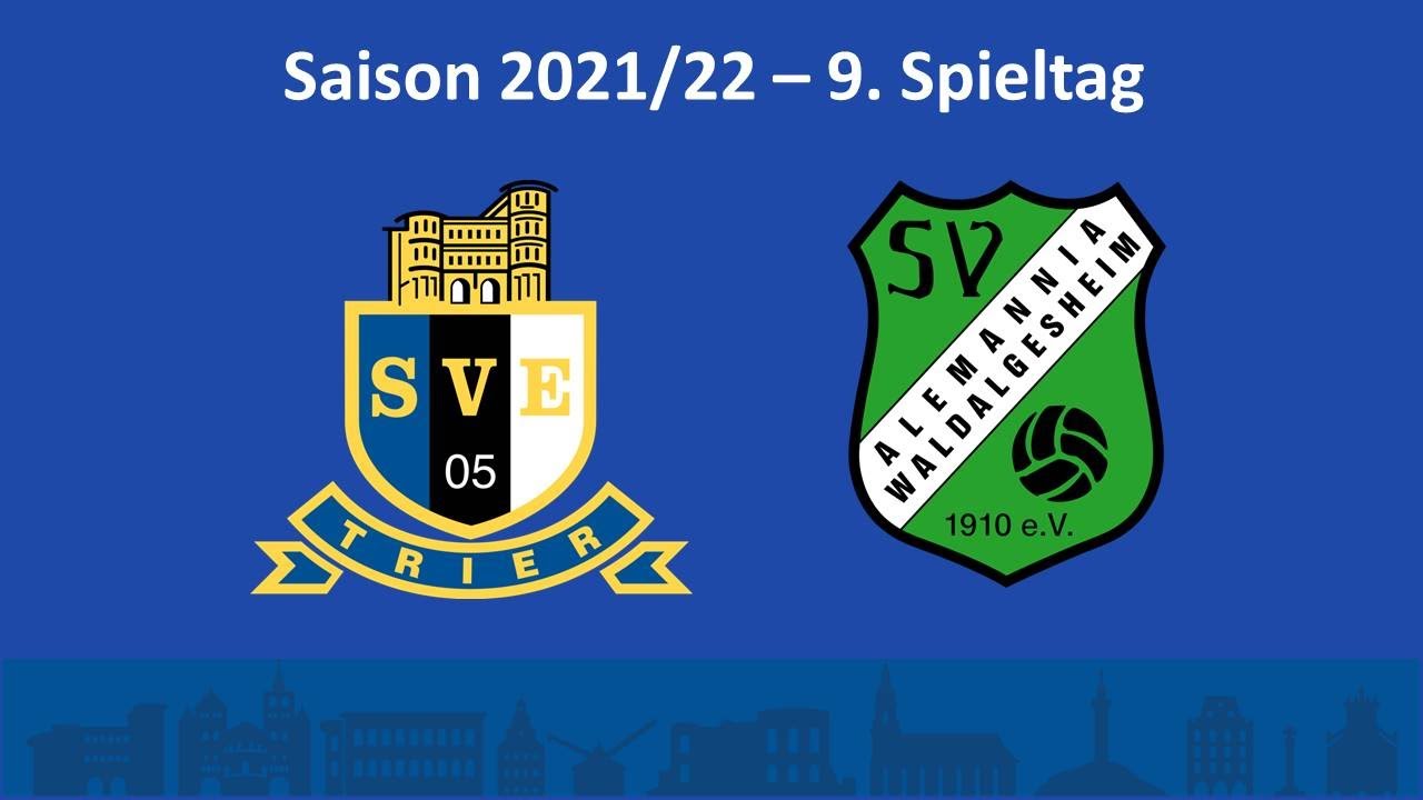 🔵⚫⚪ SVETV Eintracht Trier vs. SV Alemania Waldalgesheim Highlights (9. Spieltag OL 21/22