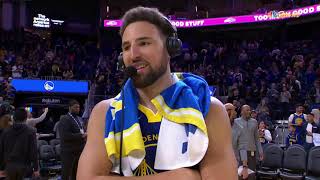 Klay just wanted to break one of Steph&#39;s records