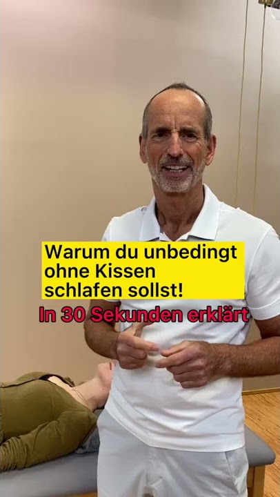 Mit oder ohne Kissen schlafen? 