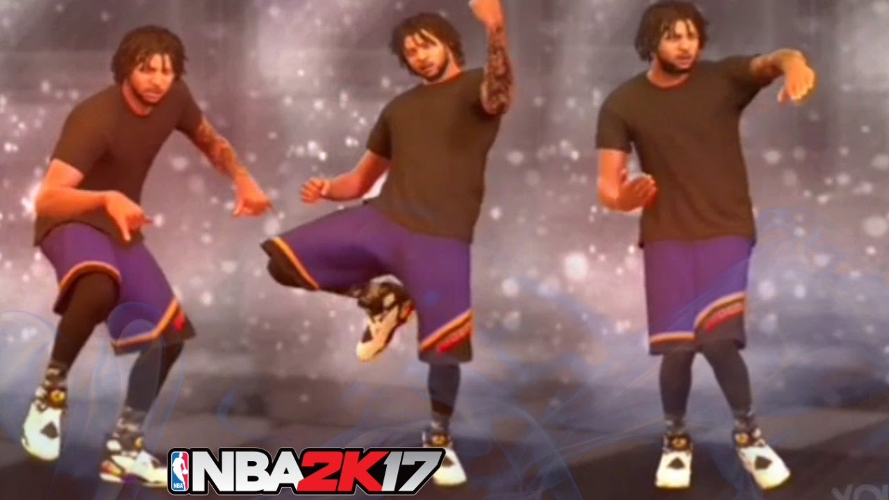 JuJu On Dat Beat NBA 2K17 Dance Challenge! MILLY ROCK