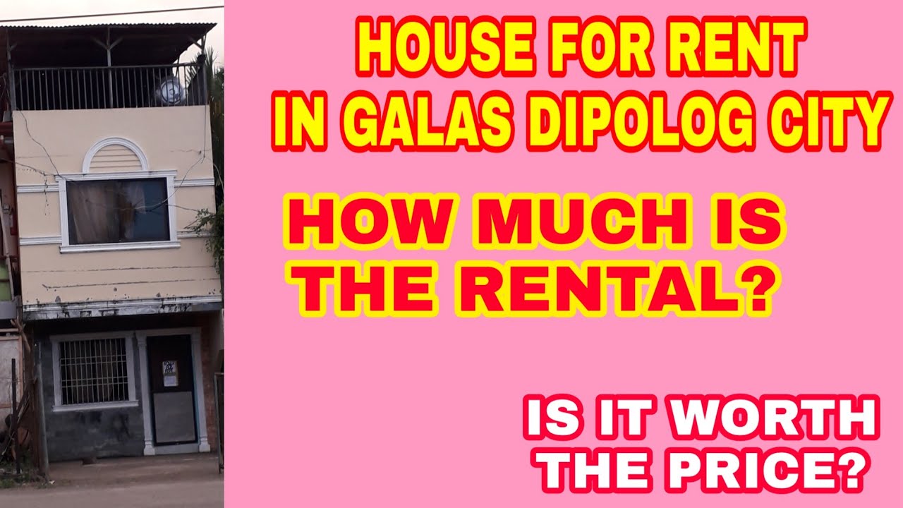 HOUSE FOR RENT IN BAYBAY GALAS DIPOLOG CITY/ IS IT WORTH THE PRICE? / HOW MUCH IS THE RENT?/QB VLOGS