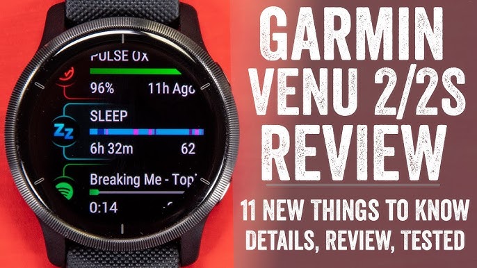 Garmin Venu 2: la montre connectée sportive testée de fond en comble 