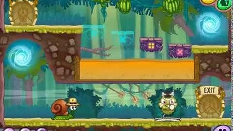 Snail Bob 8: Island Story -- Level 3 Walkthrough