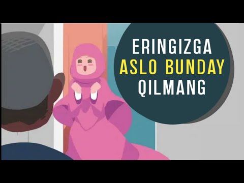 Qiz va yigit bir-birining oldida jilmayib turishadi