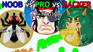 NOOB vs PRO vs HACKER in Agar.io Mobile