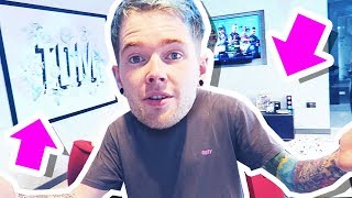 DANTDM'S NEW OFFICE TOUR!!! (i'm back)